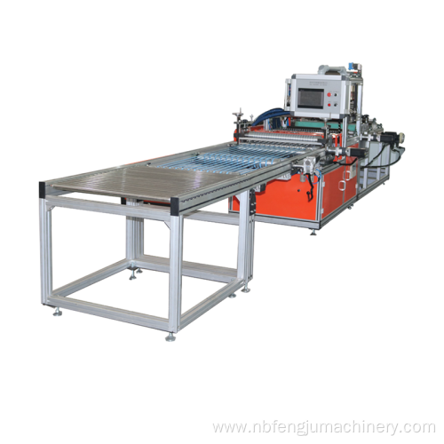 Automatic folding production line